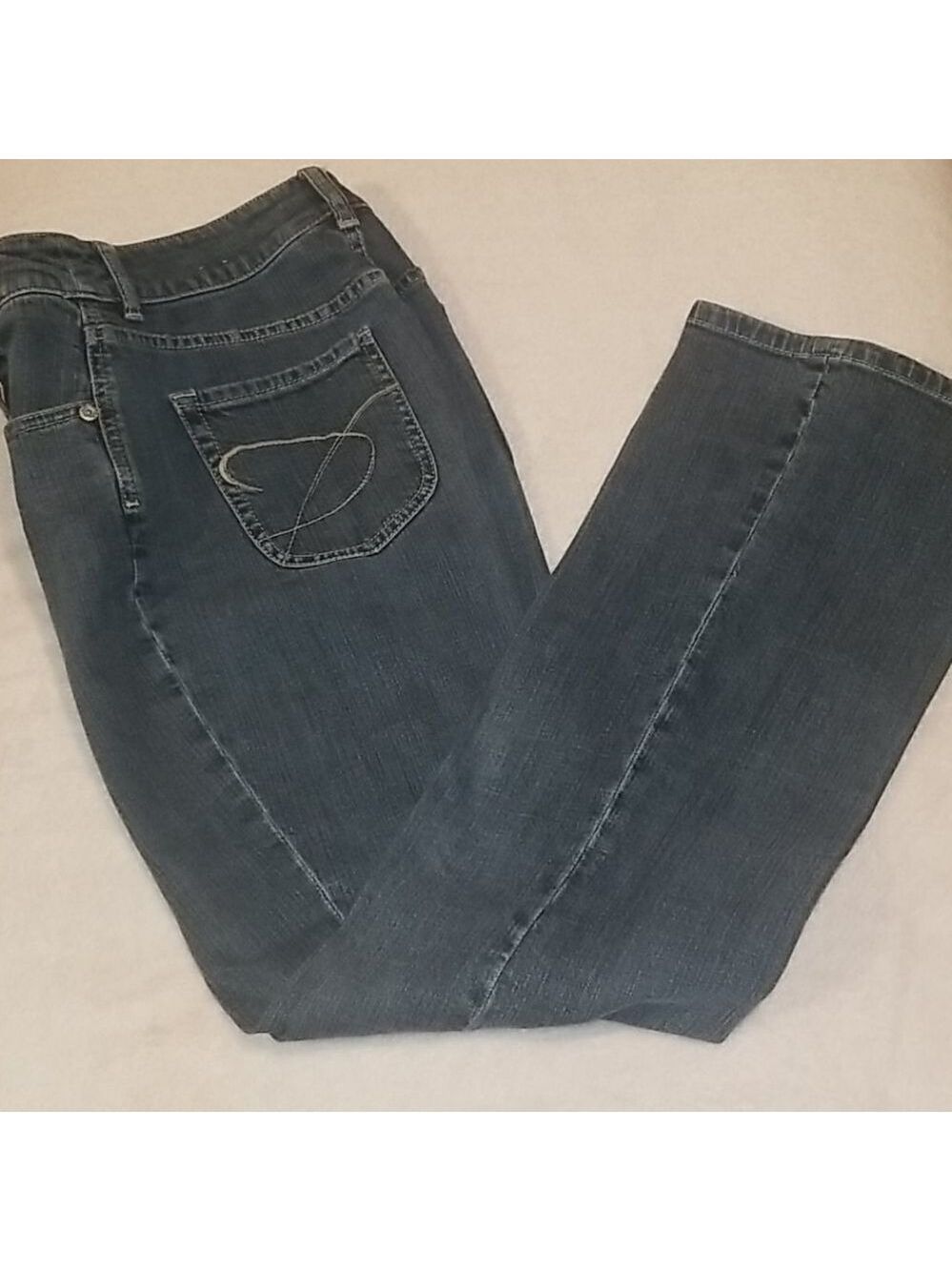 CHICO'S PLATINUM CHARM CS BOOT CUT JEANS